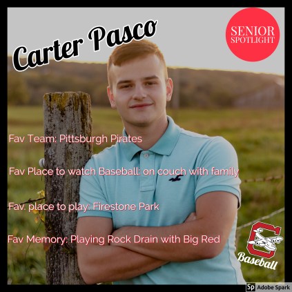 Carter Pasco Senior Spotlight